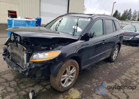 2011 Hyundai Santa Fe Se из США, поврежденный, VIN 5XYZH4AG1BG029314